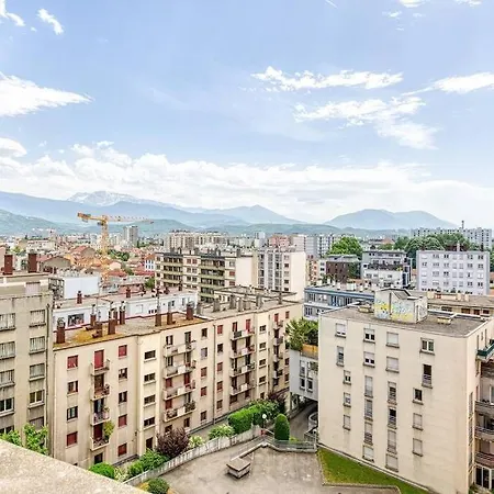 10Min Gare Grenoble, Vrai Lit Double, Calme Apartment Exterior photo