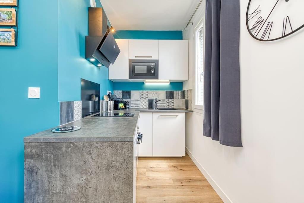 10min Gare Grenoble, Vrai Lit Double, Calme Apartment *