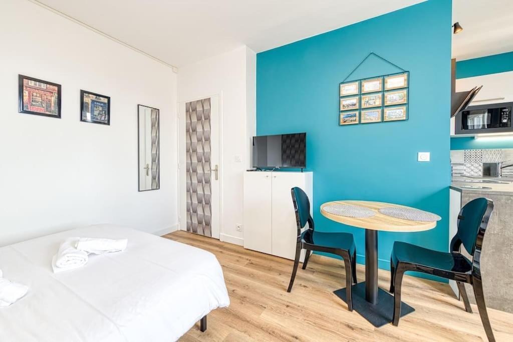 10min Gare Grenoble, Vrai Lit Double, Calme Apartment