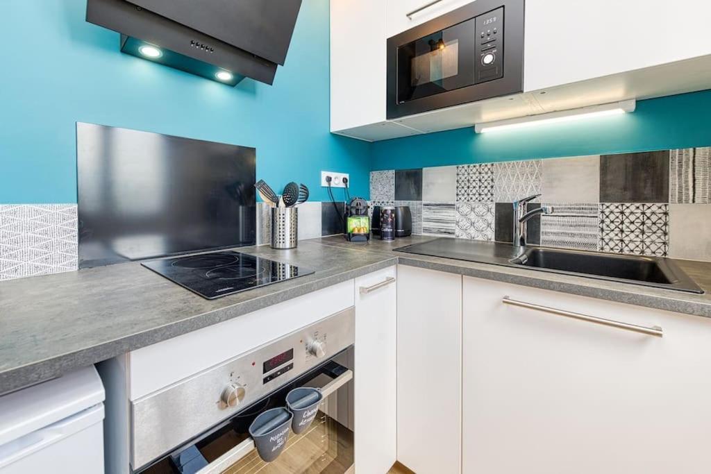 10min Gare Grenoble, Vrai Lit Double, Calme Apartment